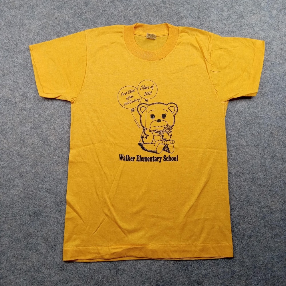 Vintage Screen Stars Shirt Youth Large Elementary School USA 2001 00s Y2K Tee